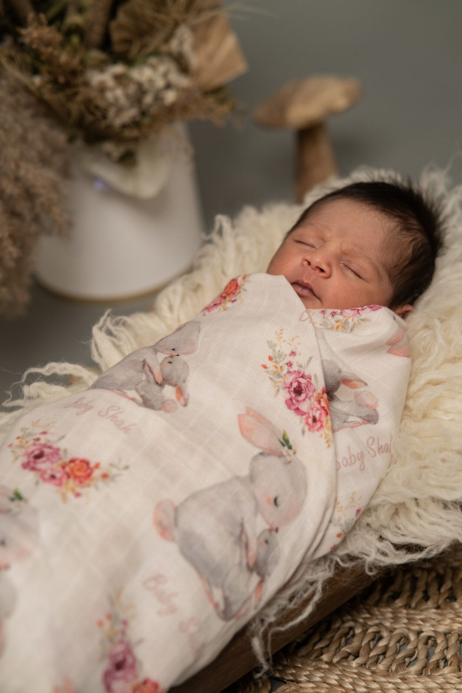 Rabbit Customised Swaddle